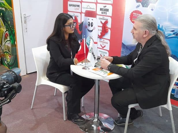 Doğal Kimya Africa Agri Expo standı ve teknik sunum anı