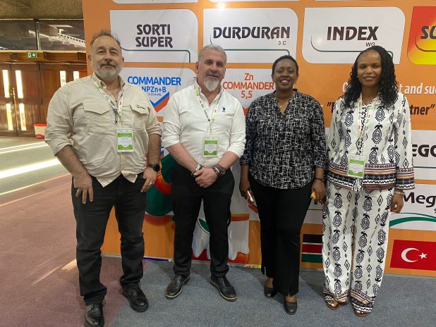 Doğal Kimya Africa Agri Expo standı ve teknik sunum anı